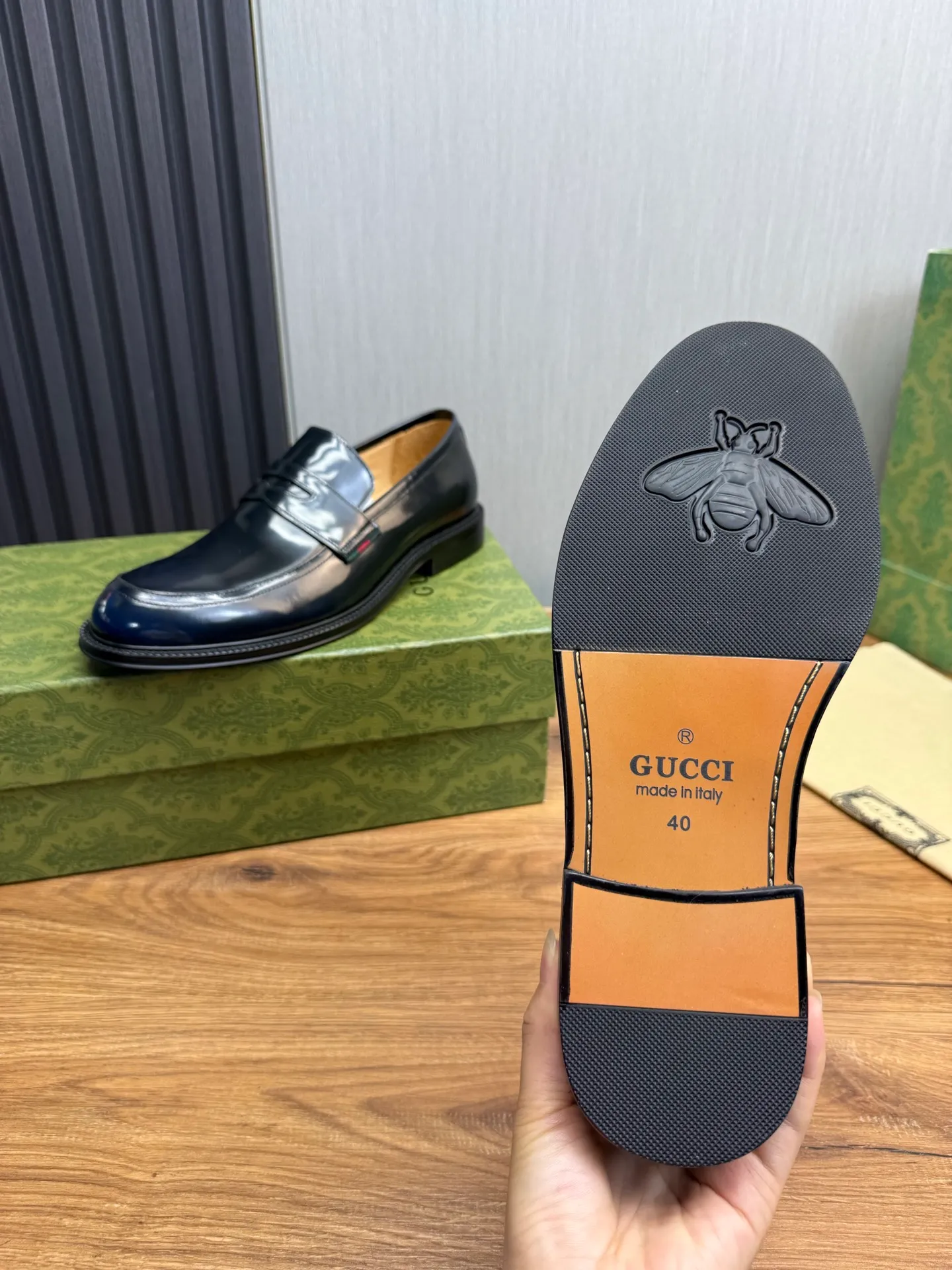 Factory price 520💰 ＧＵＣＩＩ Men's business casual leather shoes, luxurious and noble👞All imported original brand leather, just to create a more comfortable wearing experience, upper: original cowhide ➕Imported full cow lining, original outsole ✔️36-45 (45 non-returnable)